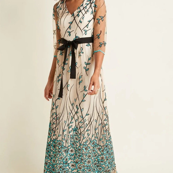 ModCloth "Bliss Way Up" Midi Dress - Picture 1 of 5